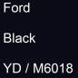 Preview: Ford, Black, YD / M6018.
